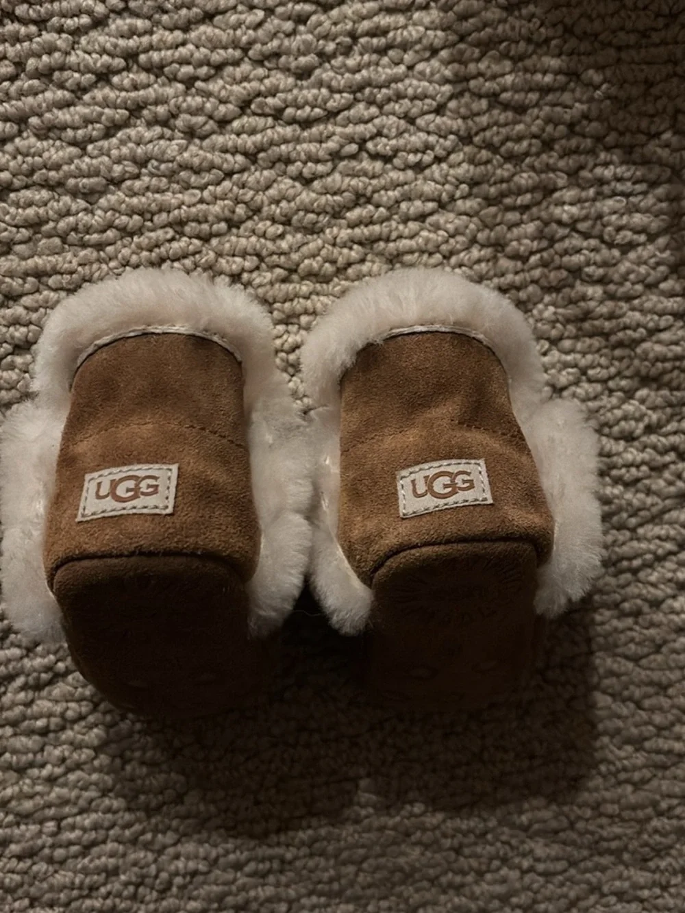 UGG Chestnut Brown Shearling Baby Bootie